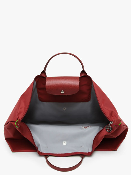 Longchamp Le pliage green Reistassen Rood
