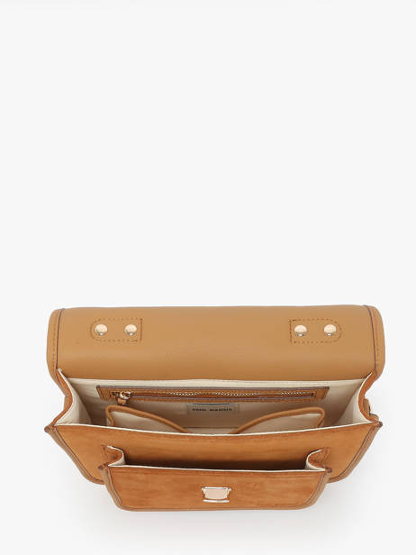 Cross Body Tas La Suite Leder Paul marius Oranje la suite GEOR2SUI ander zicht 3