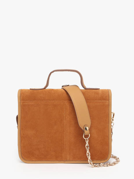 Cross Body Tas La Suite Leder Paul marius Oranje la suite GEOR2SUI ander zicht 4