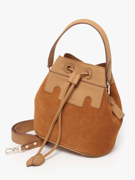 Cross Body Tas La Suite Leder Paul marius Oranje la suite CAPUCSUI ander zicht 2