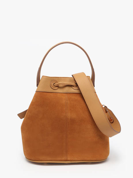 Cross Body Tas La Suite Leder Paul marius Oranje la suite CAPUCSUI ander zicht 4