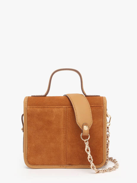 Cross Body Tas La Suite Leder Paul marius Oranje la suite GEOX2SUI ander zicht 4