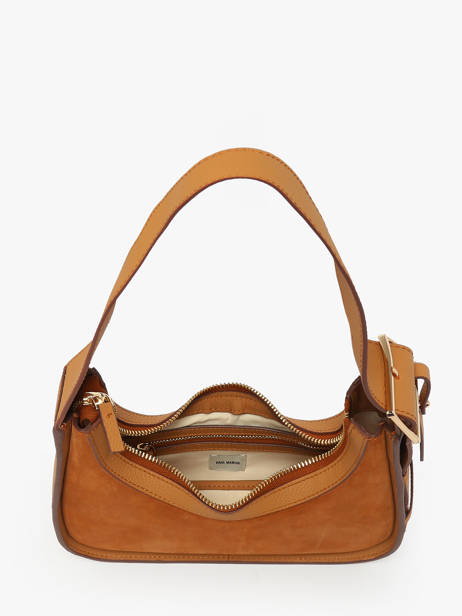 Schoudertas La Suite Leder Paul marius Oranje la suite VICTXSUI ander zicht 3