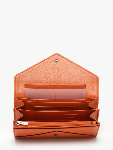 Portefeuille Leder Yves renard Oranje enveloppe 29283 ander zicht 1