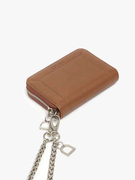 Portemonnee Altesse Leder Etrier Beige altesse EALT096M ander zicht 2