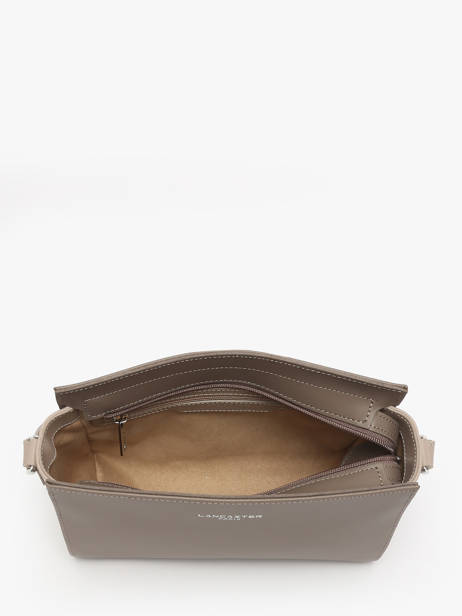 Cross Body Tas Smooth Leder Lancaster Bruin smooth 437-02 ander zicht 3