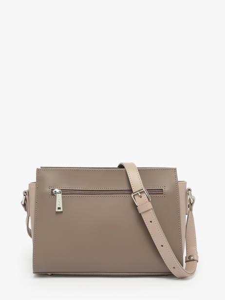 Cross Body Tas Smooth Leder Lancaster Bruin smooth 437-02 ander zicht 4