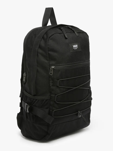 Rugzak 1 Compartiment Vans Zwart backpack VN00082F ander zicht 2