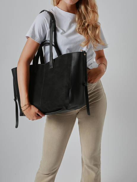 Schoudertas Format A4 Gallantry Zwart format a4 1 ander zicht 1