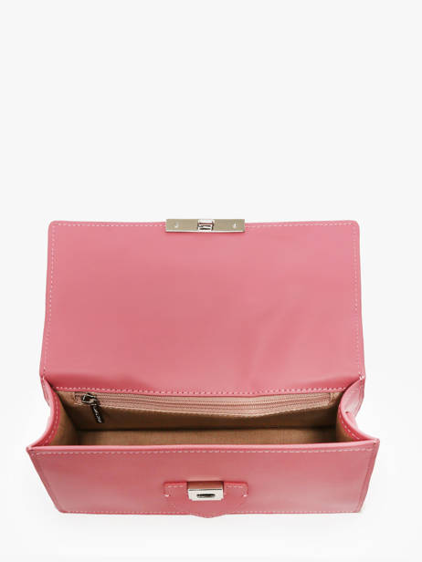 Cross Body Tas Paris Ily Leder Lancaster Roze paris ily 10 ander zicht 3