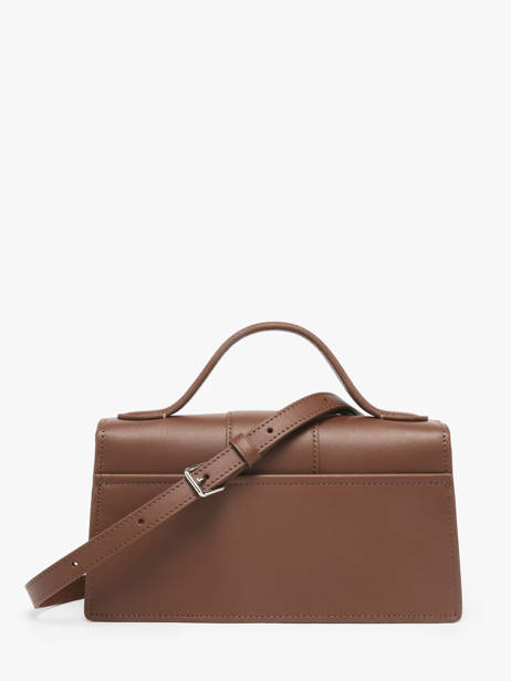 Cross Body Tas Paris Ily Leder Lancaster Bruin paris ily 10 ander zicht 4