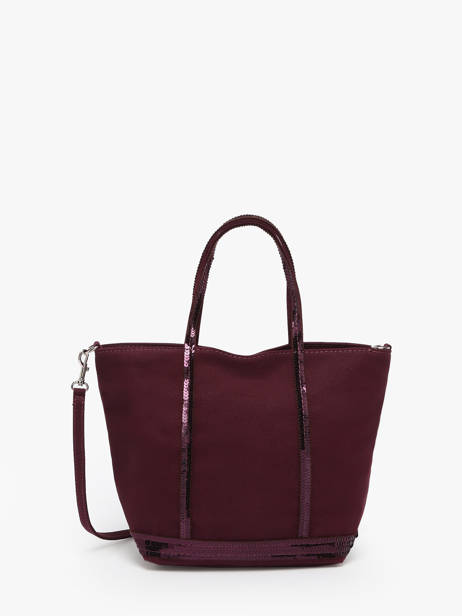 Handtas Le Cabas Pailletten Vanessa bruno Rood cabas 1V40435