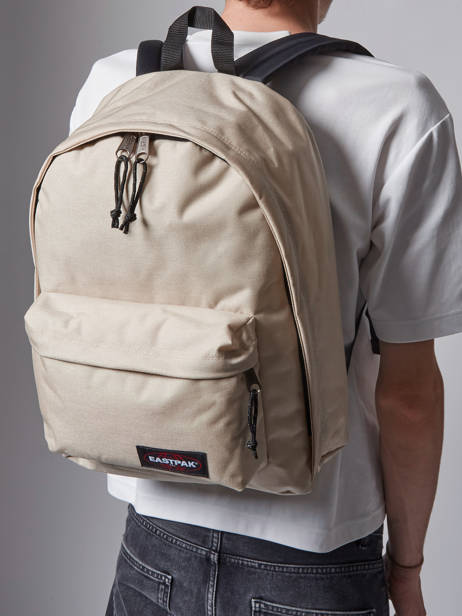 Rugzak Out Of Office + Pc 15'' Authentic Eastpak Beige authentic K767 ander zicht 1