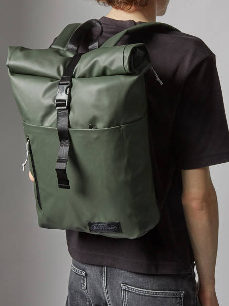 Rugzak Eastpak Groen tarp MANHATTA ander zicht 1