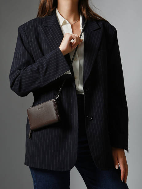 Portefeuille Oxer Leder Etrier Bruin oxer EOXE090M ander zicht 1