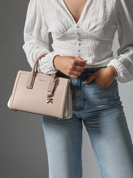 Handtassen Laila Leder Michael kors Roze laila T5G9IS1T ander zicht 1