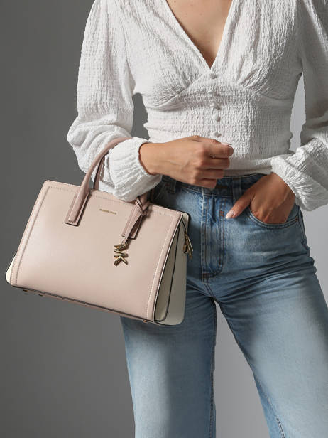 Handtassen Laila Leder Michael kors Roze laila T5G9IS2T ander zicht 1