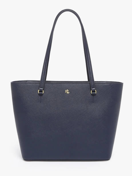 Schoudertas Medium Karly Leder Lauren ralph lauren Blauw karly 31924351