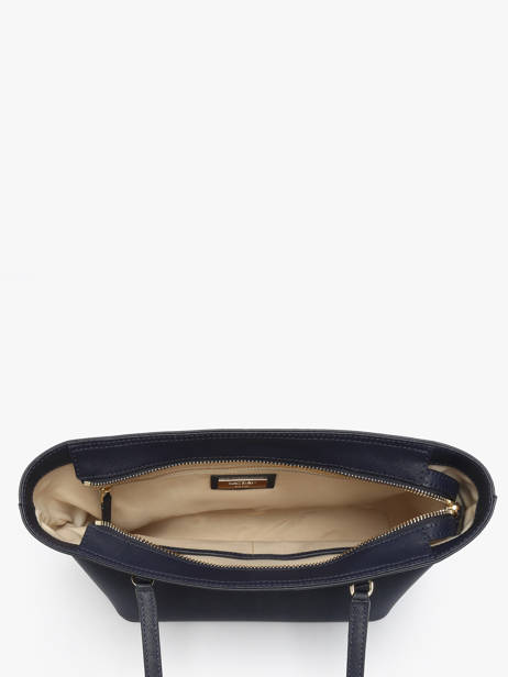 Schoudertas Medium Karly Leder Lauren ralph lauren Blauw karly 31924351 ander zicht 3