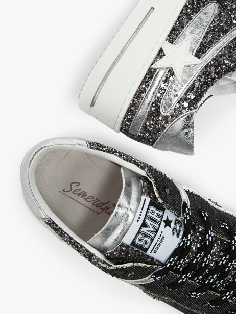 Sneakers Vana Uit Leder Semerdjian Zwart women VANA ander zicht 3