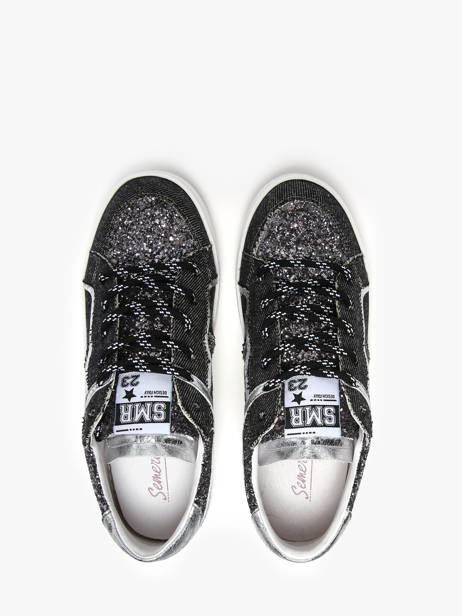 Sneakers Vana Uit Leder Semerdjian Zwart women VANA ander zicht 4