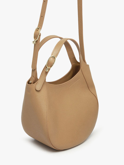 Longchamp Le foulonné Handtas Beige