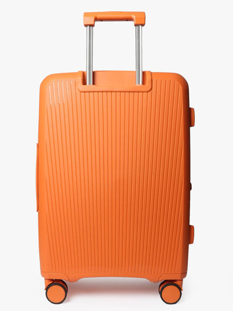 Uitbreidbare Harde Reiskoffer Fjord Elite Oranje fjord E4725 ander zicht 4