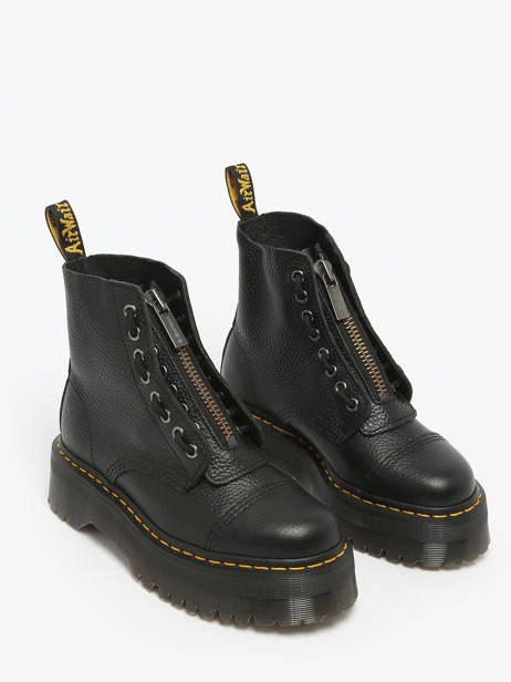 Sinclair Enkellaarsjes Uit Leder Dr martens Zwart women 22564001 ander zicht 2