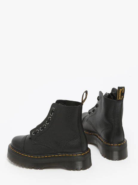 Sinclair Enkellaarsjes Uit Leder Dr martens Zwart women 22564001 ander zicht 3