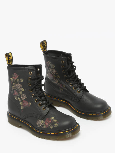 Enkellaarsjes 1460 Uit Leder Dr martens Zwart women 32070001 ander zicht 2