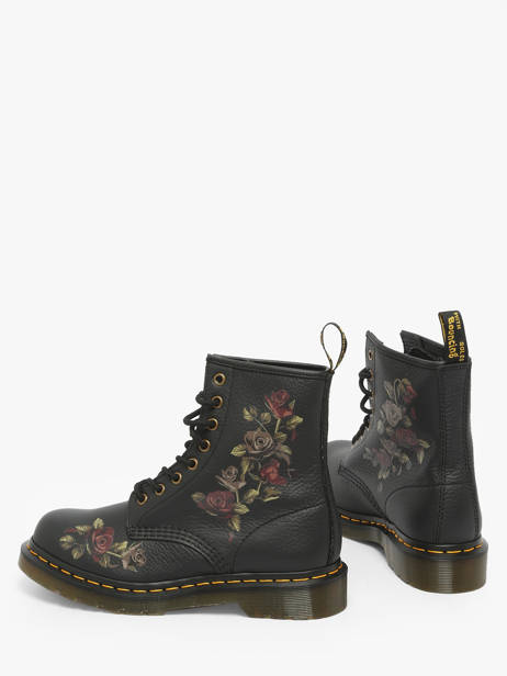 Enkellaarsjes 1460 Uit Leder Dr martens Zwart women 32070001 ander zicht 3