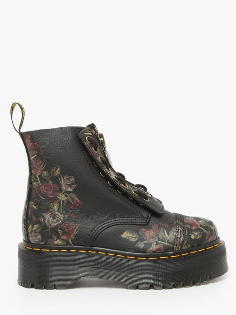 Enkellaarsjes Sinclair Uit Leder Dr martens Zwart women 32050001