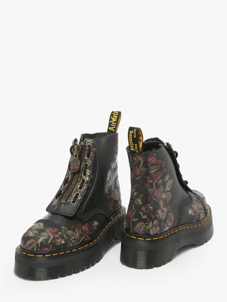 Enkellaarsjes Sinclair Uit Leder Dr martens Zwart women 32050001 ander zicht 3