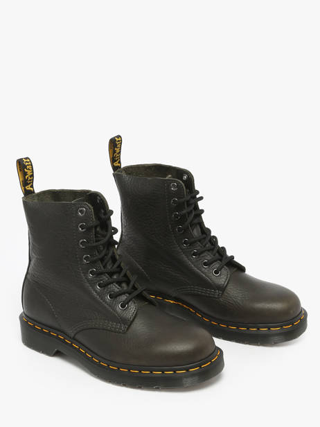Enkellaarzen 1460 Pascal Uit Leder Dr martens Zwart boy 31981300 ander zicht 2