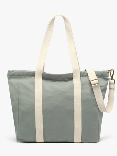 Schoudertas Cesar Katoen Hindbag Groen best seller CESAR ander zicht 4