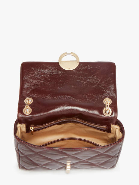 Schoudertas L Moon Leder Vanessa bruno Bruin moon 84V40329 ander zicht 3