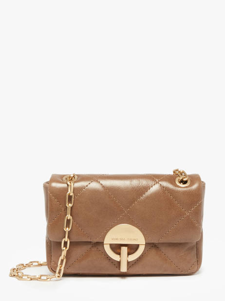 Cross Body Tas Nano Moon Leder Vanessa bruno Bruin moon 84V40326