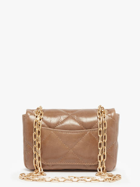 Cross Body Tas Nano Moon Leder Vanessa bruno Bruin moon 84V40326 ander zicht 4