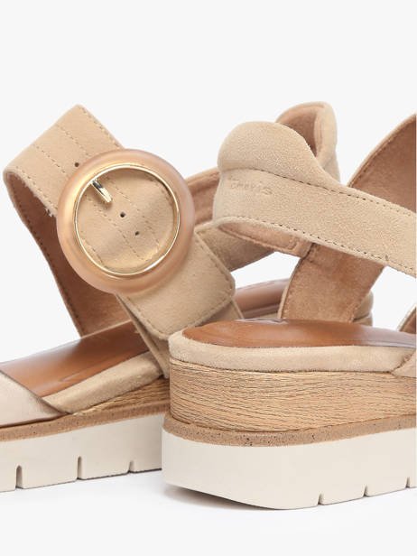 Sandalen Uit Leder Tamaris Veelkleurig women 42 ander zicht 2