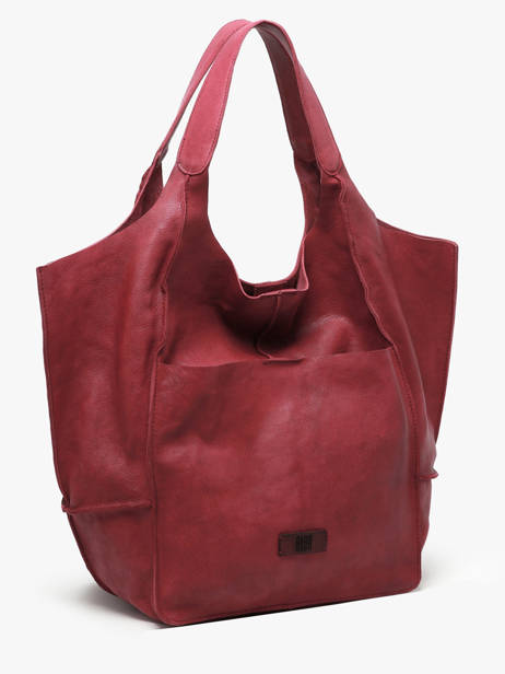 Schoudertas Heritage Leder Biba Violet heritage HOM1L ander zicht 2