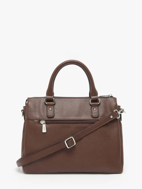 Handtas Confort Leder Hexagona Bruin confort 22641 ander zicht 4