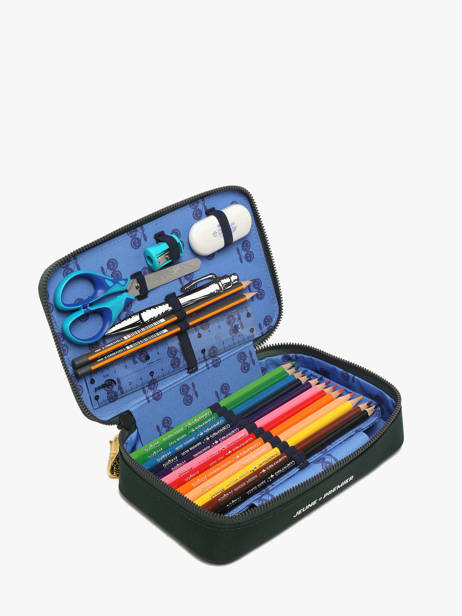 Gevulde Pennenzak 1 Compartiment Jeune premier Groen daydream boys B ander zicht 1