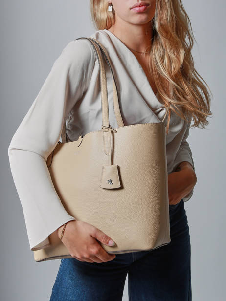 Omkeerbare Schoudertas Merrimack Lauren ralph lauren Beige merrimack 31795329 ander zicht 1