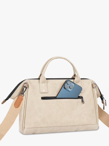Cross Body Tas Crossbody L Cabaia Beige crossbody L ander zicht 4