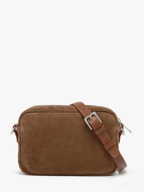 Cross Body Tas Suede Leder Lancaster Bruin suede 65 ander zicht 4