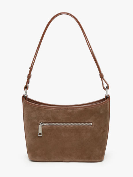 Cross Body Tas Suede Leder Lancaster Bruin suede 80 ander zicht 4