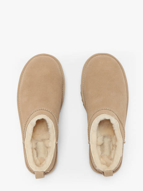 Pantoffels Uit Leder Ugg Beige women 1173891 ander zicht 4