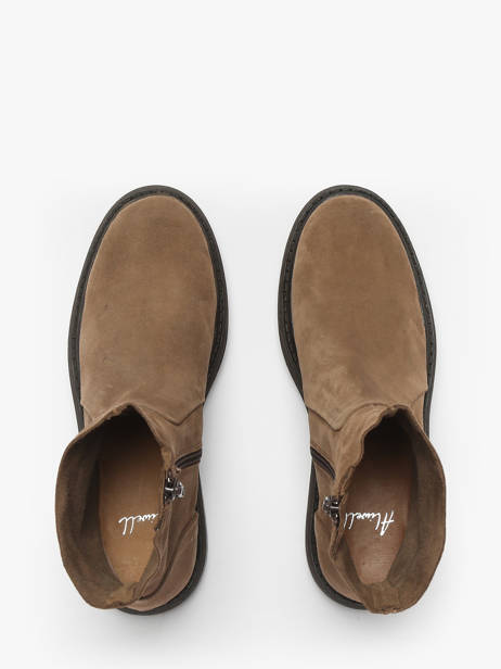 Stadsschoenen Uit Leder Aliwell Bruin women A0407 ander zicht 4