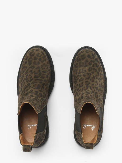 Bootschoenen Uit Leder Aliwell Groen women A0631 ander zicht 4