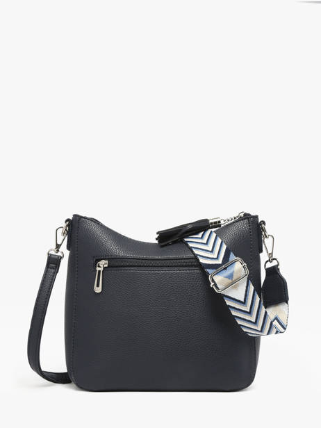 Cross Body Tas Grained Miniprix Blauw grained F8575 ander zicht 3